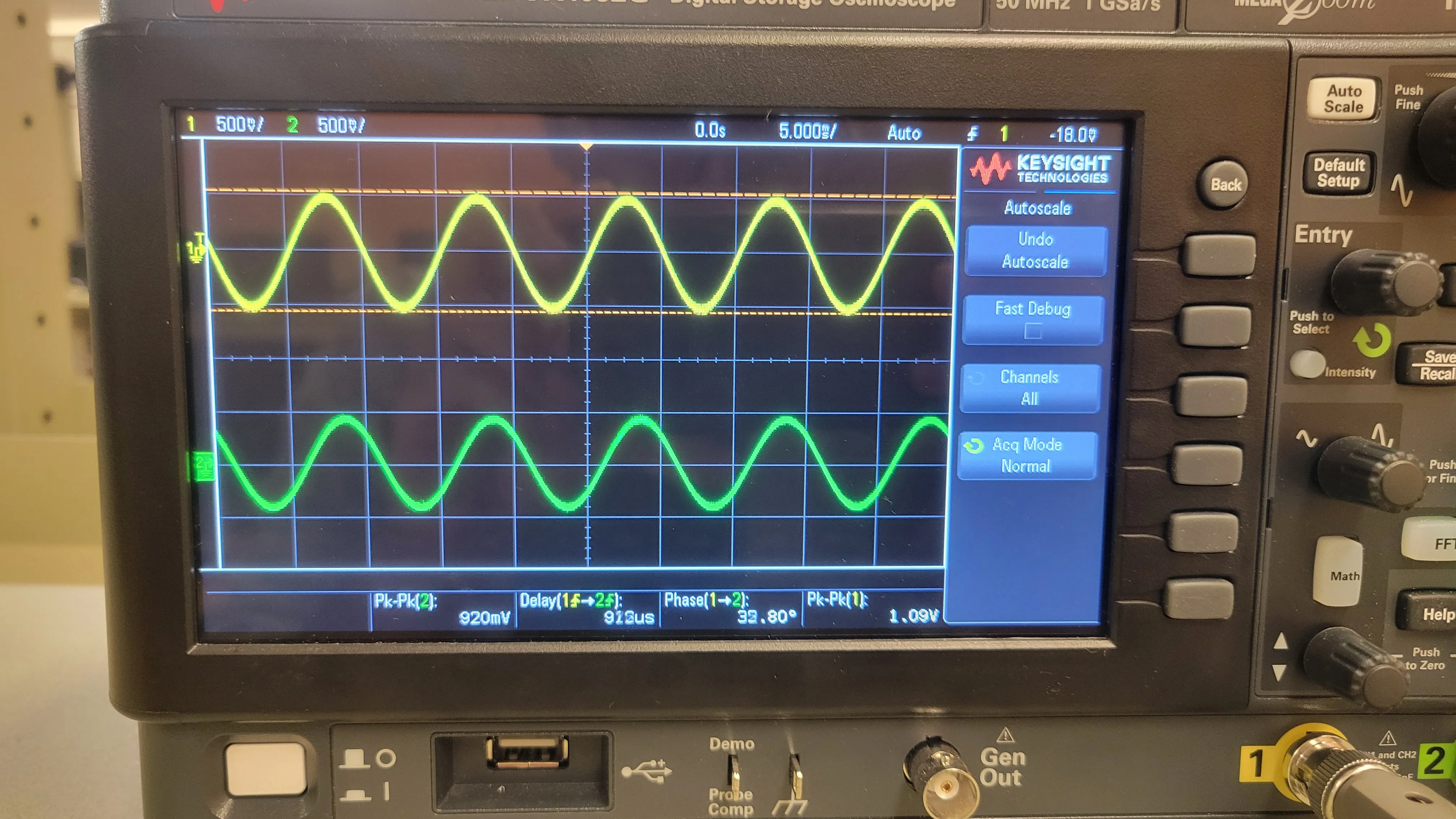 Analog Value Measurement